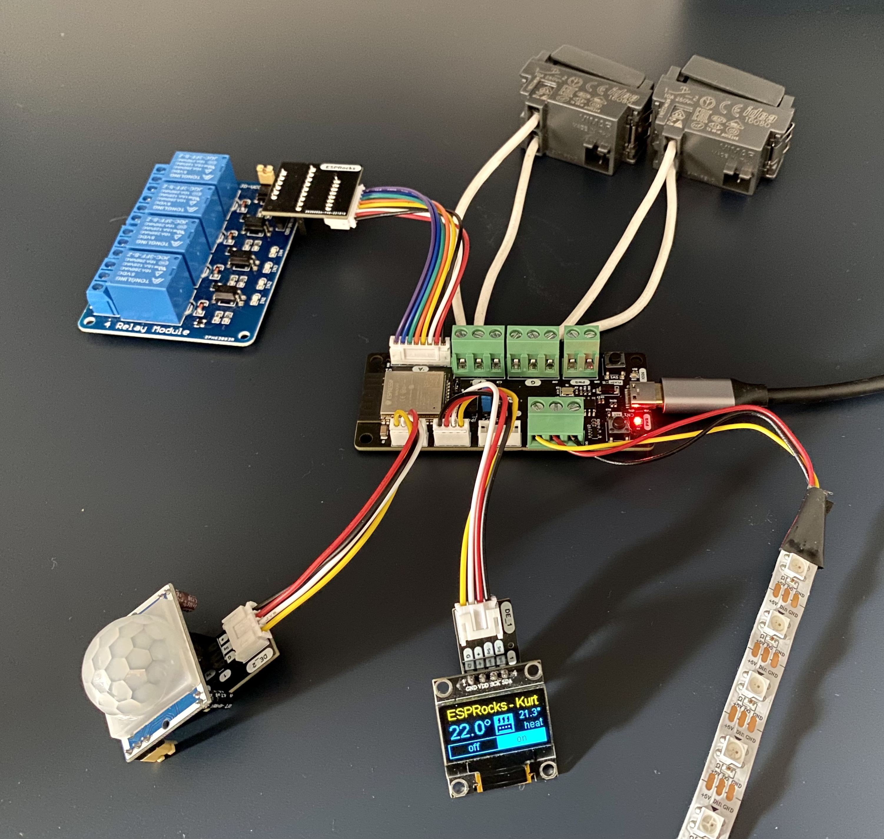 Kurt Esp32 board sample project